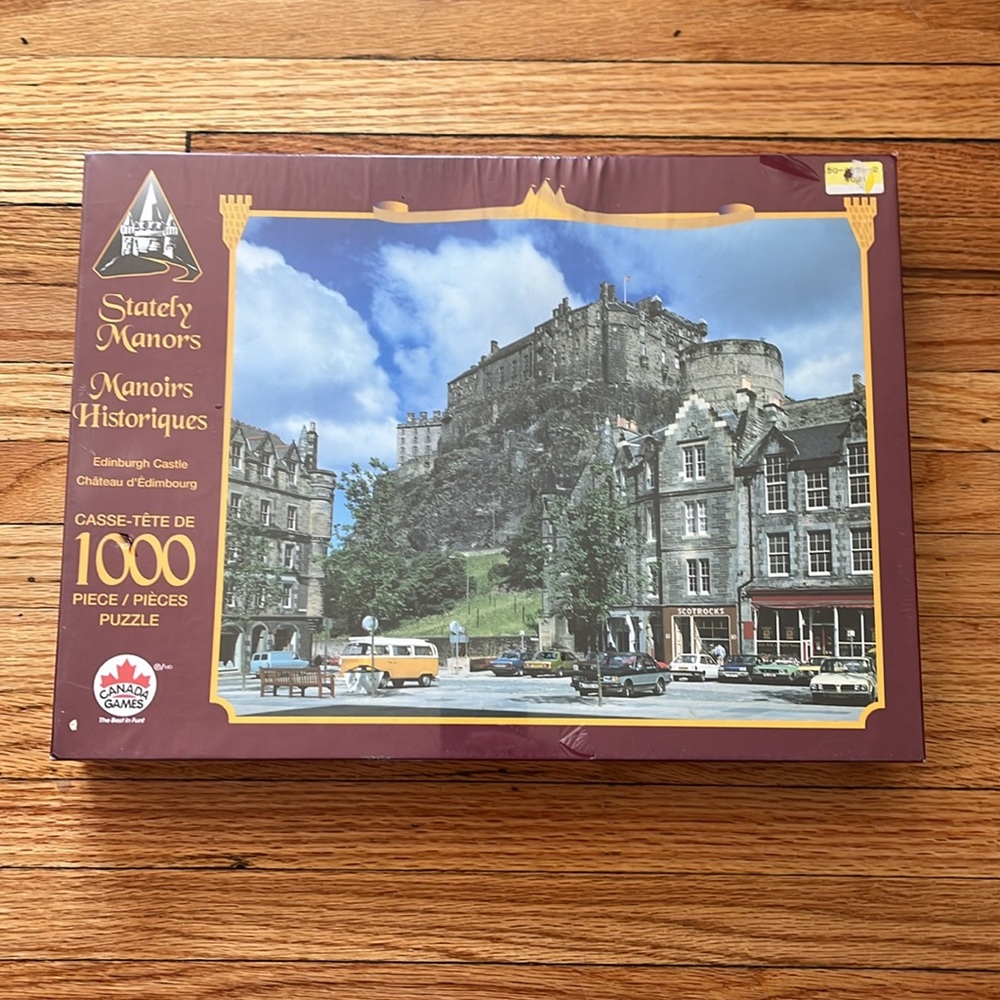 Stately Manors Puzzle / 1000 Pieces / 1996 / New
